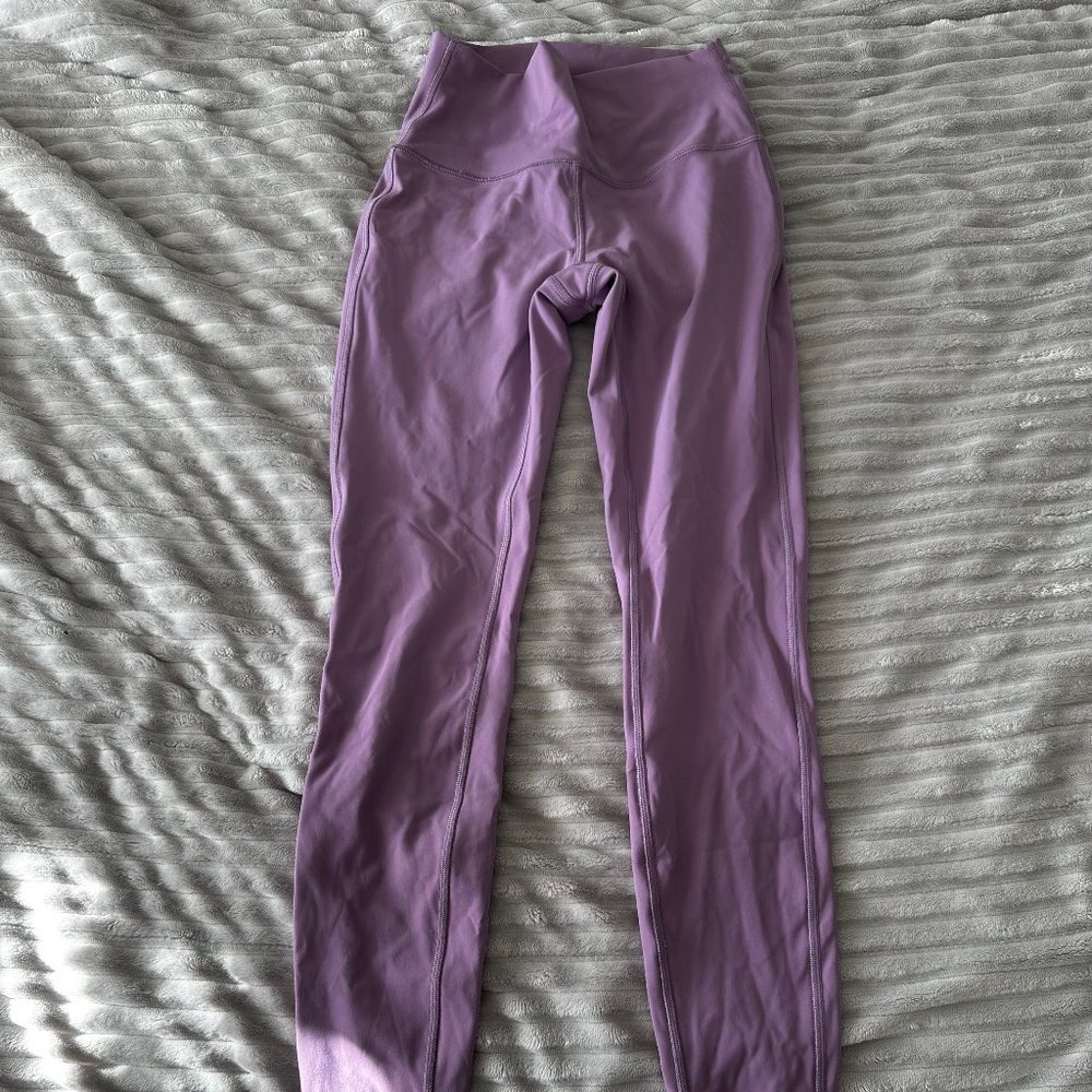 25" Purple lululemon Leggings